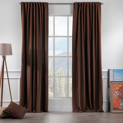Extra Long Matte Decorative Custom Size Curtain