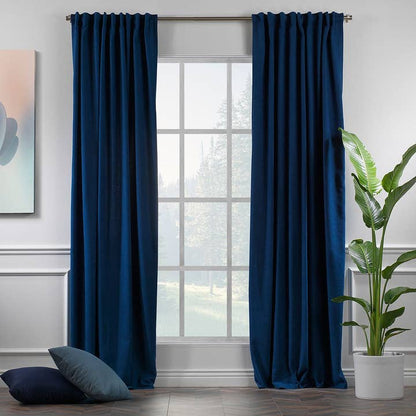 Extra Long Matte Decorative Custom Size Curtain