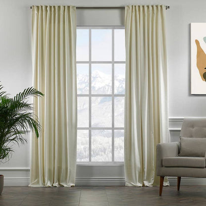 Extra Long Matte Decorative Custom Size Curtain