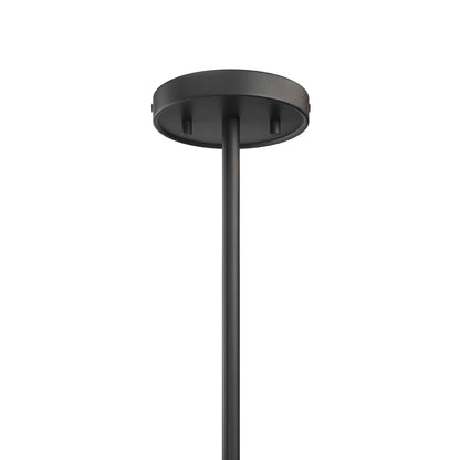 Frosted Coal Stellar 6-Light Chandelier