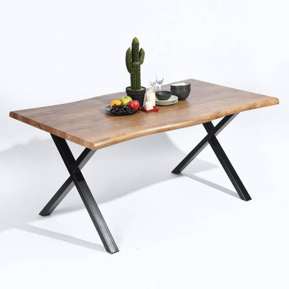 63in Dining Table with Wave-Edge Only For Self-Pickup