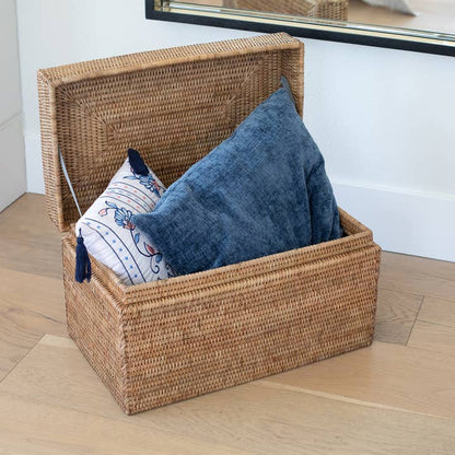 Artifacts Rattan™ Rectangular Hinged Chest