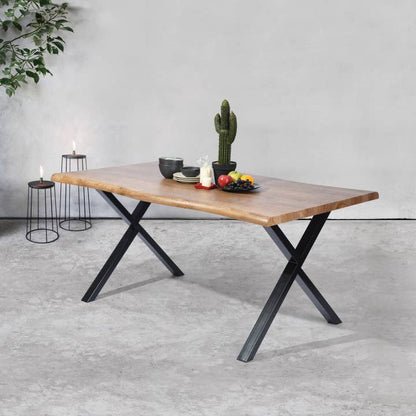 63in Dining Table with Wave-Edge Only For Self-Pickup