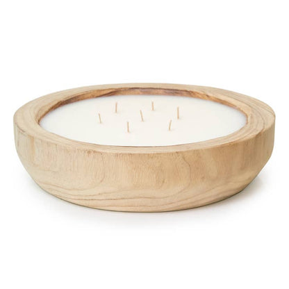 Paulownia Wood Round Candle