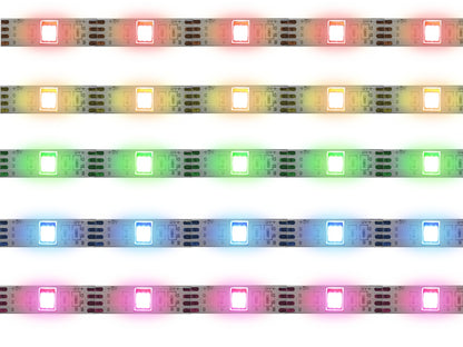 Sound Activated Multi-Color Led Light Strips- 15/20/30/50 ft