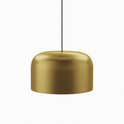 Brushed Gold Avenue 1-Light Pendant Light