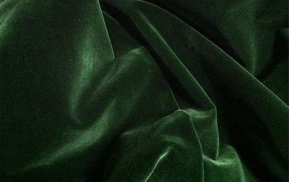 Emerald Green Velvet Curtain