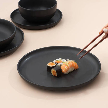 JoyJolt Mesa 18-Piece Stoneware Dinnerware Set